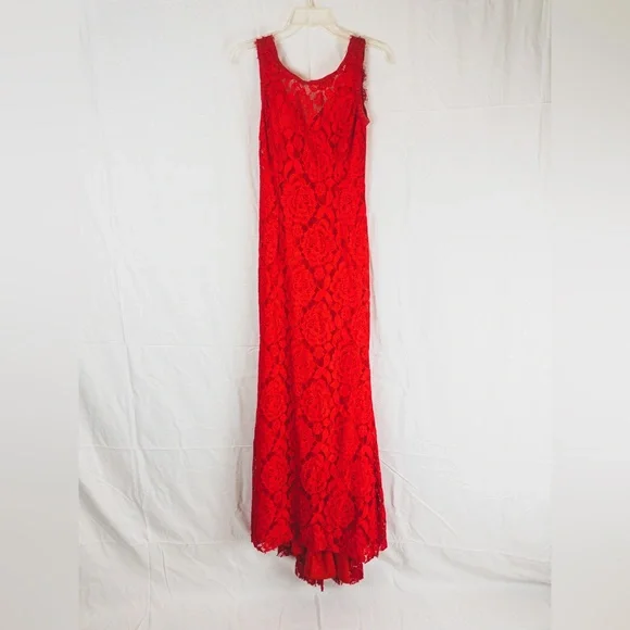 Betsy & Adam | Dresses | Betsy Adam Red Lace Mermaid Formal Gown Size 4 | Poshmark Betsy & Adam | Dresses | Betsy Adam Red Lace Mermaid Formal Gown Size 4 | Poshmark